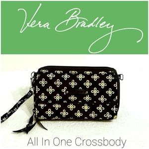 Vera Bradley Concerto Black All In One Crossbody